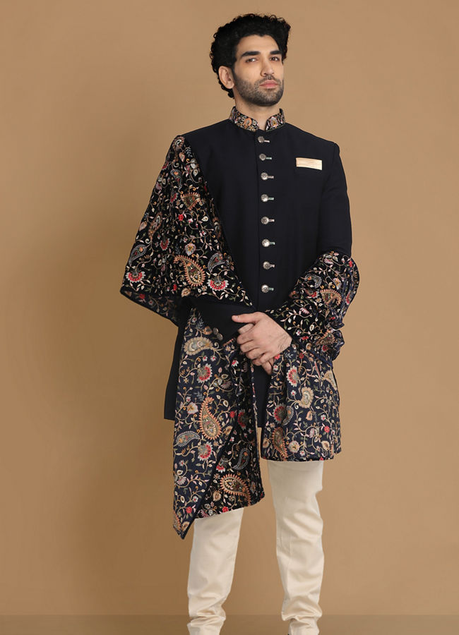 Manyavar indo western on sale kurta